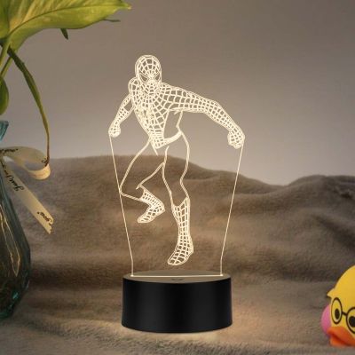 Marvel Spiderman Design Lamp